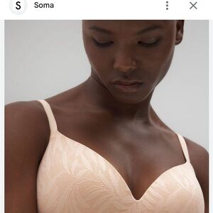 Soma Enbliss wireless bra 40c nude